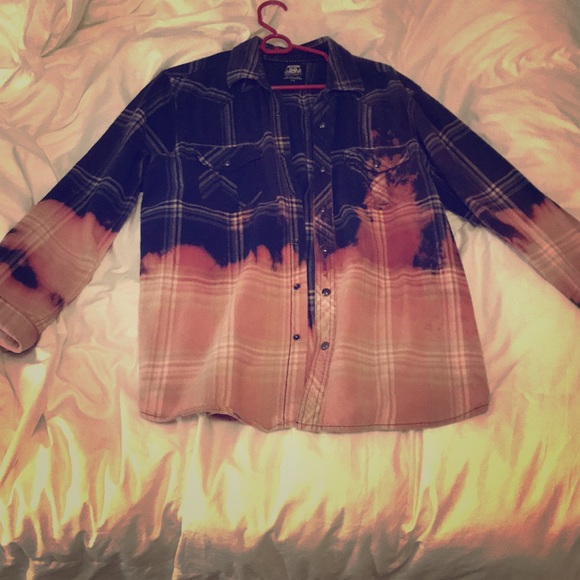 Two toned faded flannel - Picture 1 of 2